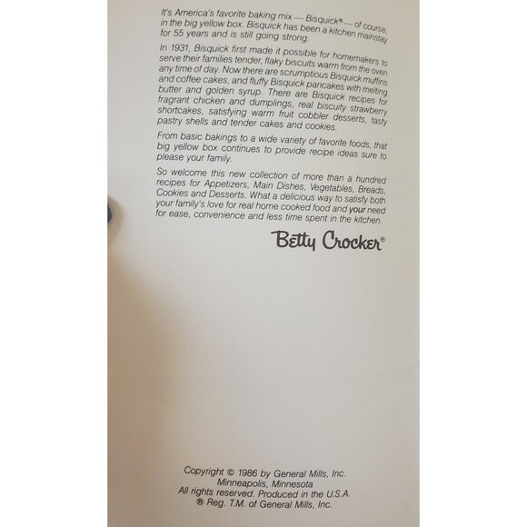 Betty Crocker's 50th ANNIVERSARY Creative Recipes Bisquick Cookbook 2pc Lot 1980 - Picture 6 of 14